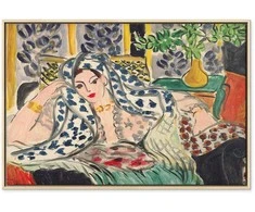 Artgeist Paveikslas - Henri Matisse – Odalisque at Fautenuil