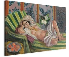 Artgeist Paveikslas - Henri Matisse – Reclining Odalisque with Magnolias