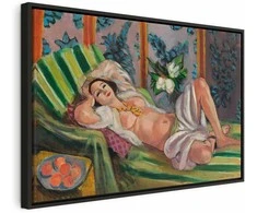 Artgeist Paveikslas - Henri Matisse – Reclining Odalisque with Magnolias