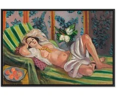 Artgeist Paveikslas - Henri Matisse – Reclining Odalisque with Magnolias