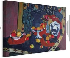 Artgeist Paveikslas - Henri Matisse – Still Life with Fruit and Bronze Statuette