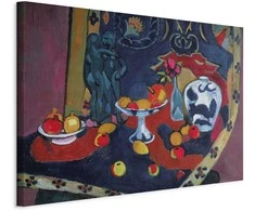 Artgeist Paveikslas - Henri Matisse – Still Life with Fruit and Bronze Statuette