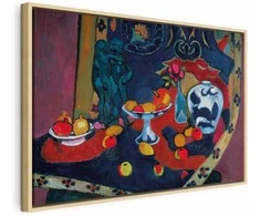Artgeist Paveikslas - Henri Matisse – Still Life with Fruit and Bronze Statuette