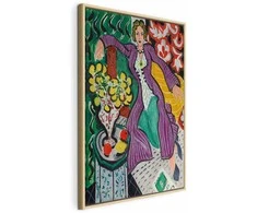 Artgeist Paveikslas - Henri Matisse – Woman in a Violetinė Coat