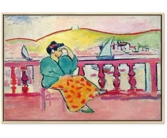 Artgeist Paveikslas - Henri Matisse – Woman on the Terrace