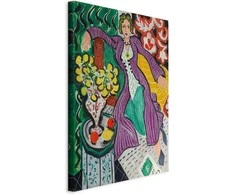 Artgeist Paveikslas - Henri Matisse – Woman in a Violetinė Coat