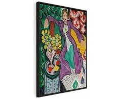 Artgeist Paveikslas - Henri Matisse – Woman in a Violetinė Coat