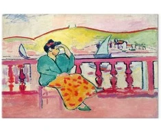 Artgeist Paveikslas - Henri Matisse – Woman on the Terrace