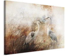 Artgeist Paveikslas - Herons on the Hunt (1 Part) Wide