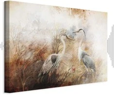 Artgeist Paveikslas - Herons on the Hunt (1 Part) Wide