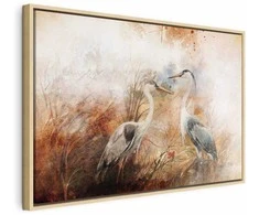 Artgeist Paveikslas - Herons on the Hunt (1 Part) Wide