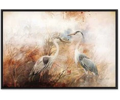 Artgeist Paveikslas - Herons on the Hunt (1 Part) Wide