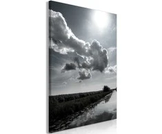 Artgeist Paveikslas - Sun Over Clouds (1-part) - Sky Reflection in Water Field