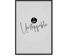 Artgeist Paveikslas - I Am Unstoppable (1 Part) Vertical
