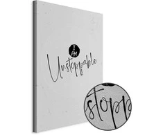 Artgeist Paveikslas - I Am Unstoppable (1 Part) Vertical