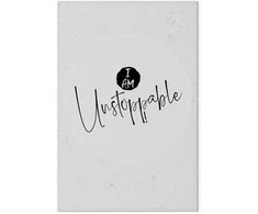 Artgeist Paveikslas - I Am Unstoppable (1 Part) Vertical