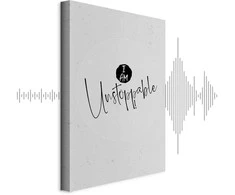 Artgeist Paveikslas - I Am Unstoppable (1 Part) Vertical