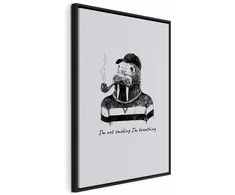 Artgeist Paveikslas - I'm Not Smoking. I'm Breathing (1 Part) Vertical