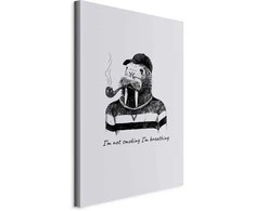 Artgeist Paveikslas - I'm Not Smoking. I'm Breathing (1 Part) Vertical