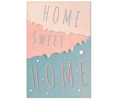 Artgeist Paveikslas - Inscriptions: Home Sweet Home (1 Part) Vertical