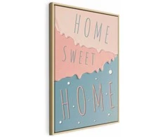 Artgeist Paveikslas - Inscriptions: Home Sweet Home (1 Part) Vertical