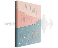 Artgeist Paveikslas - Inscriptions: Home Sweet Home (1 Part) Vertical