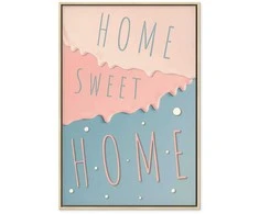 Artgeist Paveikslas - Inscriptions: Home Sweet Home (1 Part) Vertical