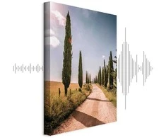 Artgeist Paveikslas - Italian cypresses (1 Part) Vertical