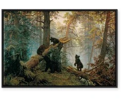 Artgeist Paveikslas - Ivan Shishkin – Morning in a Pine Forest