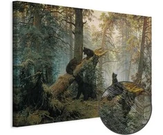 Artgeist Paveikslas - Ivan Shishkin – Morning in a Pine Forest