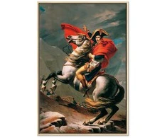 Artgeist Paveikslas - Jacques-Louis David – Napoleon Crossing the Alps