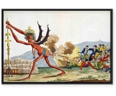 Artgeist Paveikslas - Jacques-Louis David – Caricature of the English Government