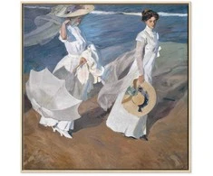 Artgeist Paveikslas - Joaquín Sorolla y Bastida – Strolling along the Seashore