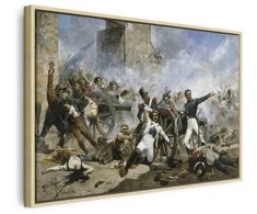 Artgeist Paveikslas - Joaquín Sorolla y Bastida – The death of Pedro Velarde y Santillán during the defence of the Monteleon Artillery Barracks