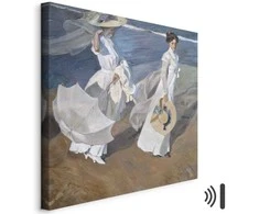 Artgeist Paveikslas - Joaquín Sorolla y Bastida – Strolling along the Seashore