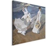 Artgeist Paveikslas - Joaquín Sorolla y Bastida – Strolling along the Seashore