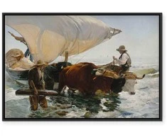 Artgeist Paveikslas - Joaquín Sorolla y Bastida – The Return from Fishing