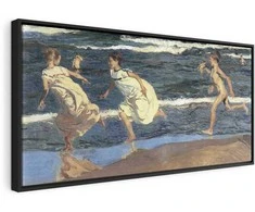 Artgeist Paveikslas - Joaquín Sorolla y Bastida – Running along the Beach