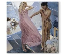 Artgeist Paveikslas - Joaquín Sorolla y Bastida – After Bathing, Valencia
