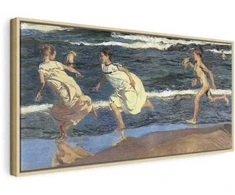Artgeist Paveikslas - Joaquín Sorolla y Bastida – Running along the Beach
