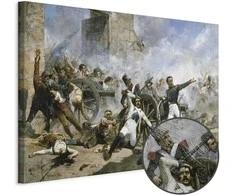 Artgeist Paveikslas - Joaquín Sorolla y Bastida – The death of Pedro Velarde y Santillán during the defence of the Monteleon Artillery Barracks