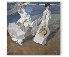 Artgeist Paveikslas - Joaquín Sorolla y Bastida – Strolling along the Seashore