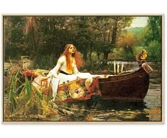 Artgeist Paveikslas - John William Waterhouse – The Lady of Shalott