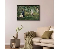 Artgeist Paveikslas - La Partie de croquet à Paris (Edouard Manet)