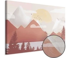 Artgeist Paveikslas - Landscape at Sunset (1 Part) Wide