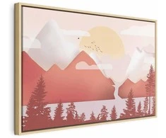 Artgeist Paveikslas - Landscape at Sunset (1 Part) Wide
