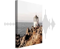 Artgeist Paveikslas - Lantern On The Cliff (1 Part) Vertical