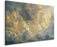 Artgeist Paveikslas - Last Breath of the Day: Clouds Illuminated by Evening Glow