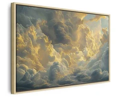 Artgeist Paveikslas - Last Breath of the Day: Clouds Illuminated by Evening Glow