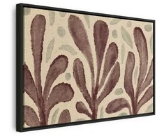 Artgeist Paveikslas - Leaves and spots – large vibrant shapes inspired by Matisse